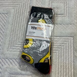 WE HELP - Funky Fiesta Socks - Avocado / Chilis / Tacos
